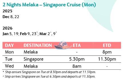 2 Nights Singapore Cruise