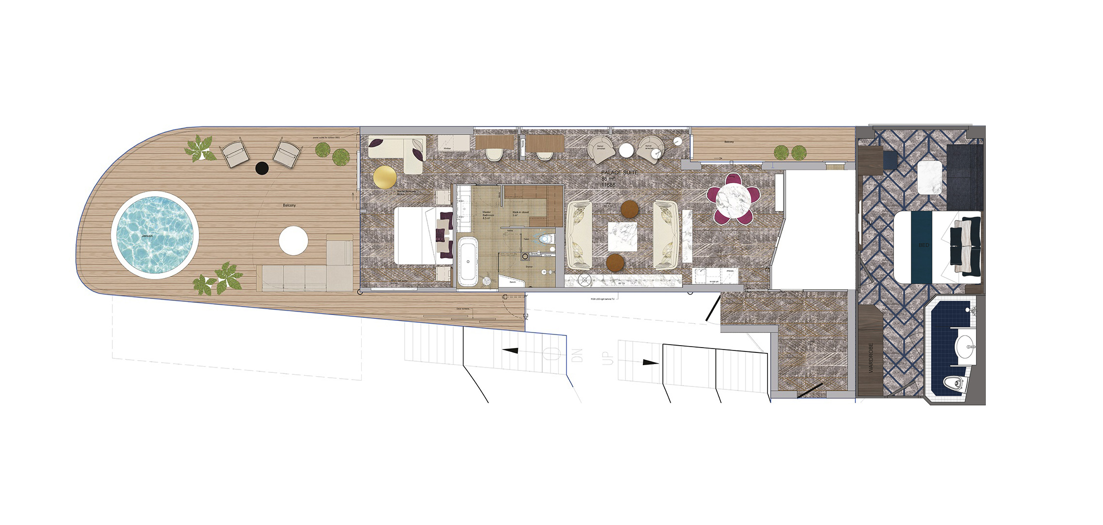 Palace Villa layout